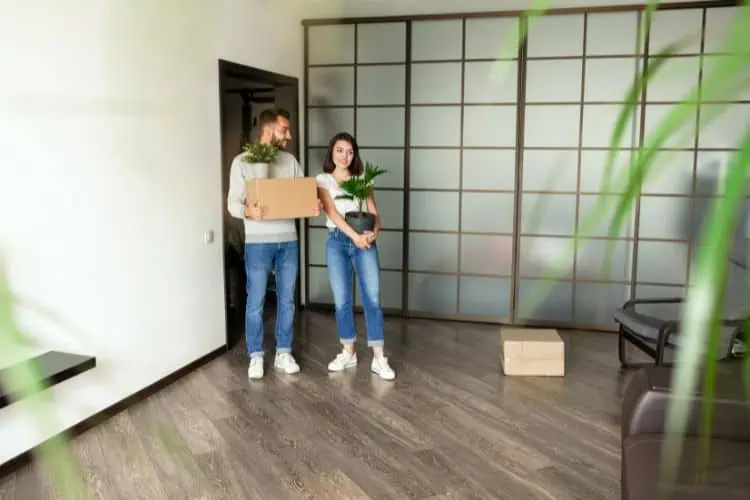 Young Couple Renting New Flat Together